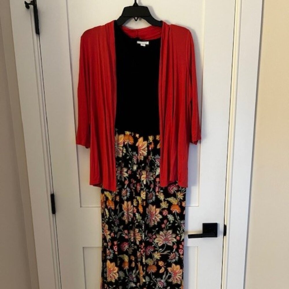 J.Jill Small Dress and Topper Set